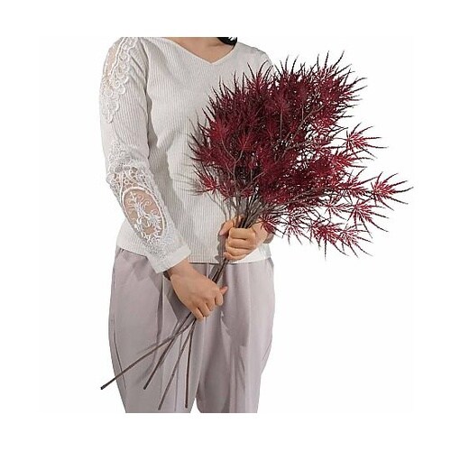 タムケヤマ紅葉スプレー83cm(造花)レ