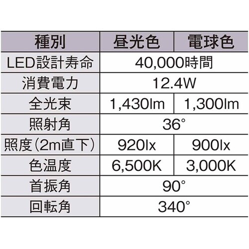 配線ダクト用LEDスポットライト(ダイク