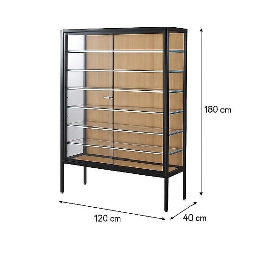 ラテラルショーケース 幅120×高さ18