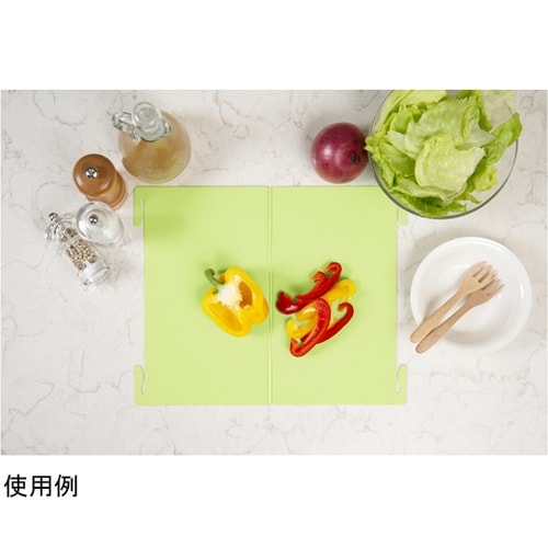 まな板シートを挟めるまな板 折り畳み 食