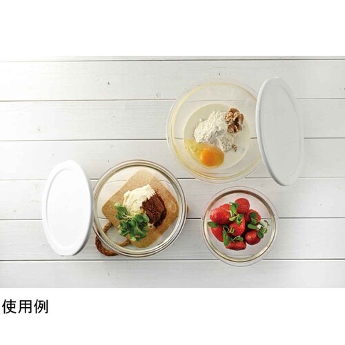 耐熱ガラス製ボウル 3個セット 電子レン