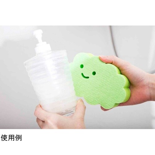 バススポンジ ペタッと貼りつく バスクリ