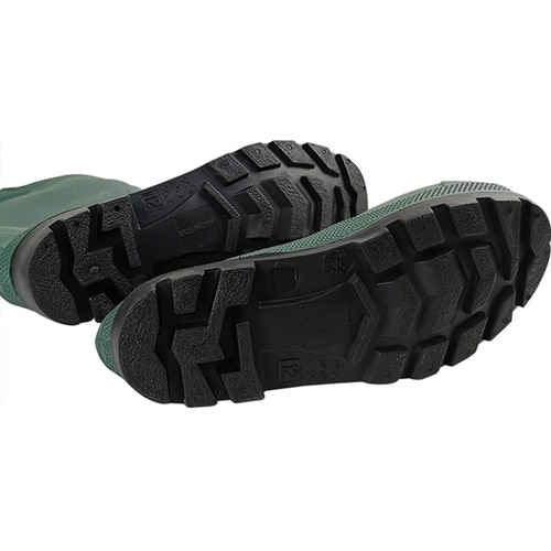 軽作業用胴付長靴 カーキ 靴サイズ 約2