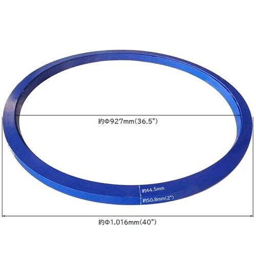 パレット回転台 ブルー 耐荷重約1814