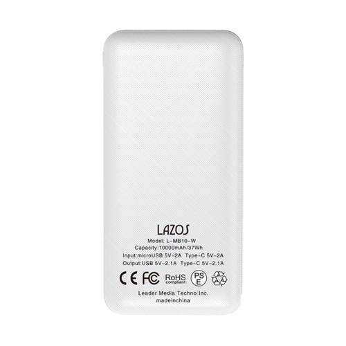 モバイルバッテリー 10,000mAh