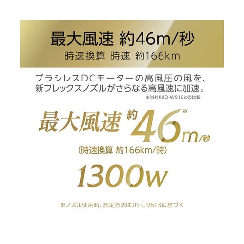 BLDCダブルファンドライヤー ホワイト