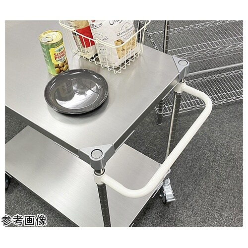 ステンレスシェルフワゴン W910×D6