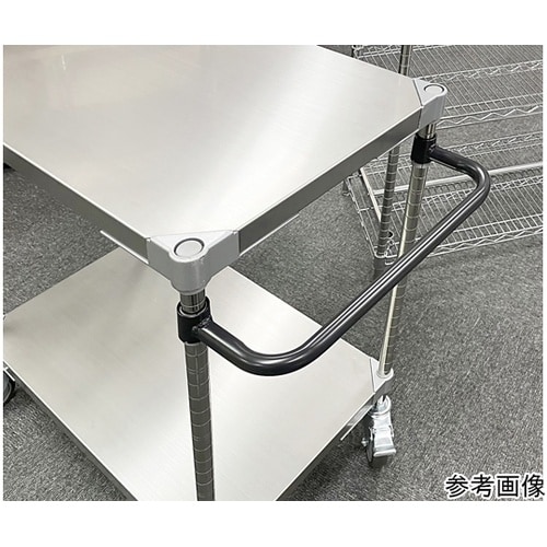 ステンレスシェルフワゴン W610×D6