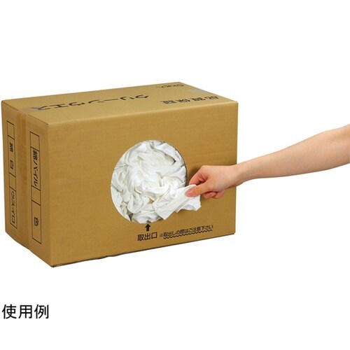 白メリヤスウエス 5kg 40199