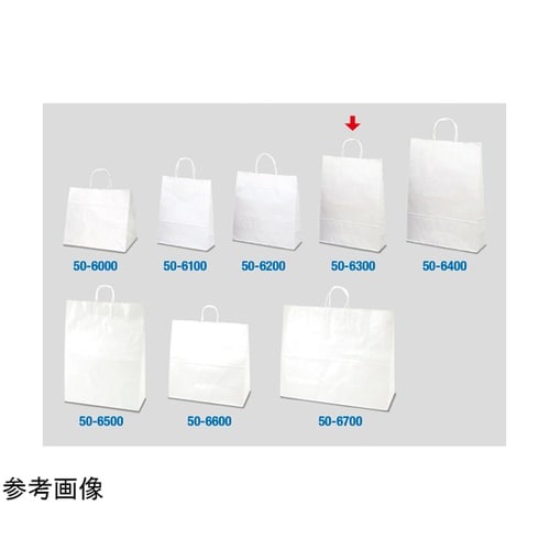 手提げ袋 白無地 320×110×420