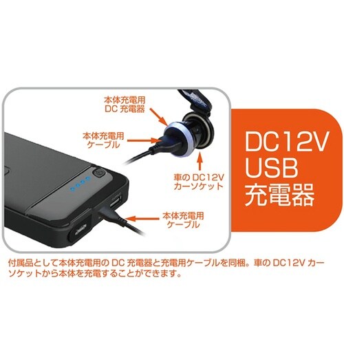 ジャンプスターター 4000mAh