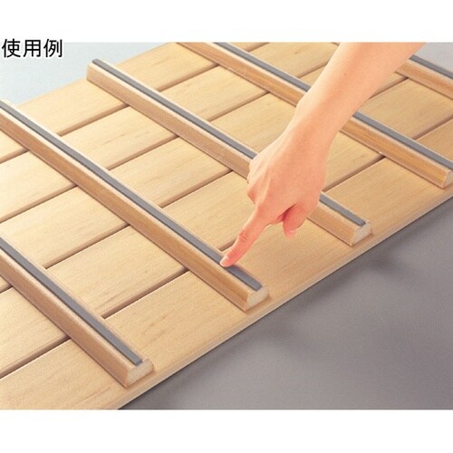 風呂マット 木目すのこ 5枚板 50×8