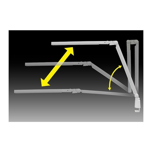 眼のことを考えたLED折りたたみデスクラ