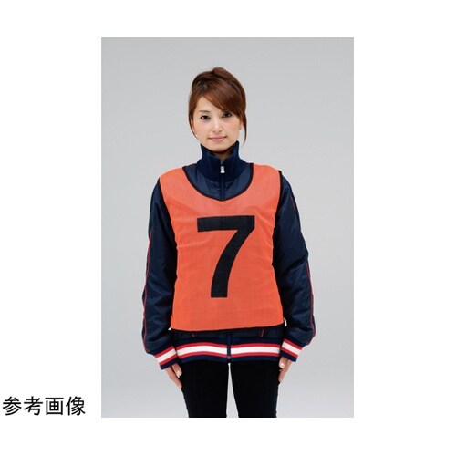 B3254G ベスト 蛍光緑 10枚