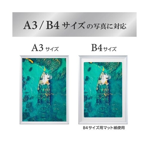 アルミ額 ペオリアプラス A3 SV F