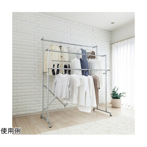 アルミ伸縮自在ものほし台 ASST−EX