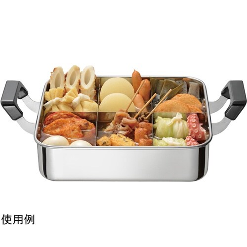 烹味屋 角型おでん鍋 24×28cm R