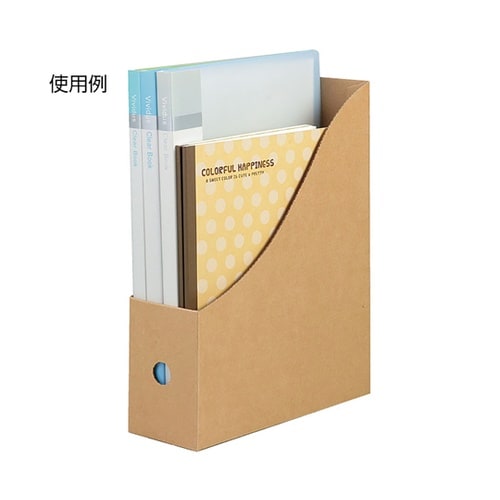 ファイルボックス 段ボールA4(茶) 7