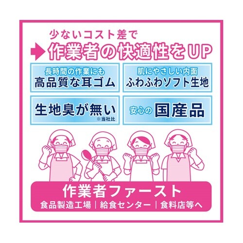 業務用2層マスク 100枚入 小さめピン