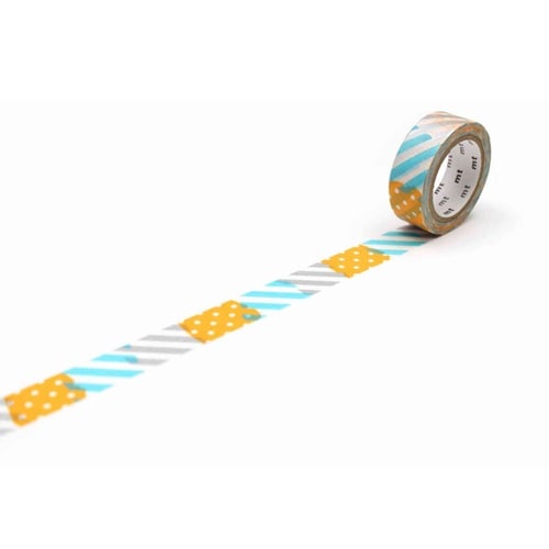 マスキングテープ つぎはぎ 幅15mm×