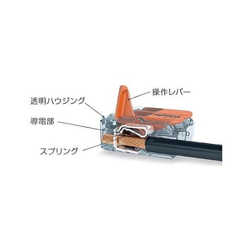 ワンタッチコネクタ(5極 φ4.0) W