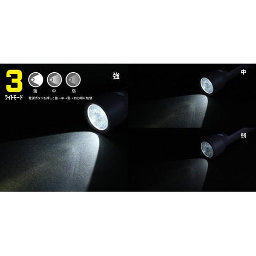 ソーラー充電式ハンドライト YSHH21