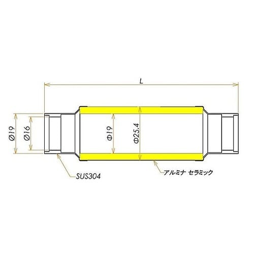 絶縁継手 3/4インチ チューブエンド