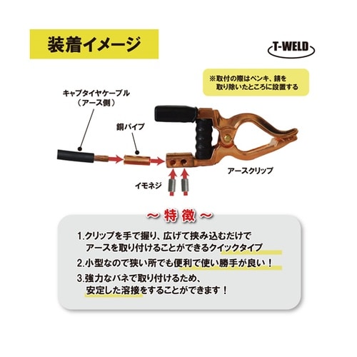 溶接 300A 日本式 ハンドルカバー付