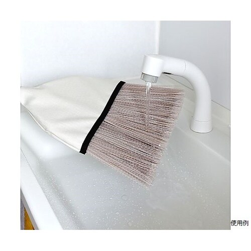 化繊ほうき 柔穂短柄 BR454