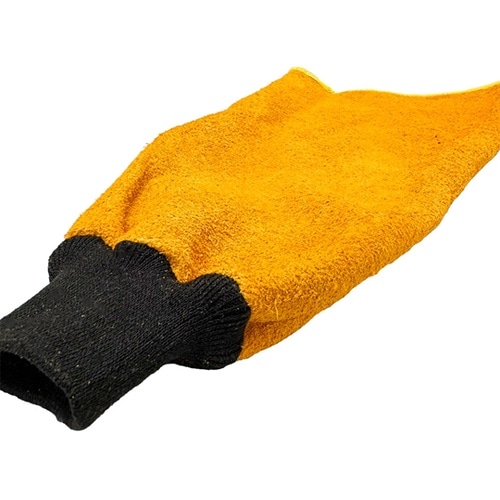 溶接用牛革腕カバー J2716