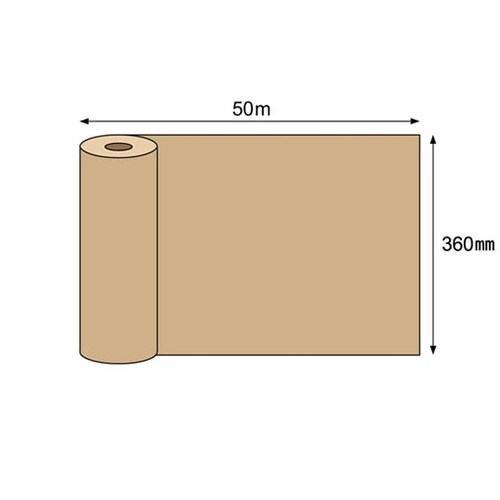 テープのいらない梱包紙 クラフト ロール