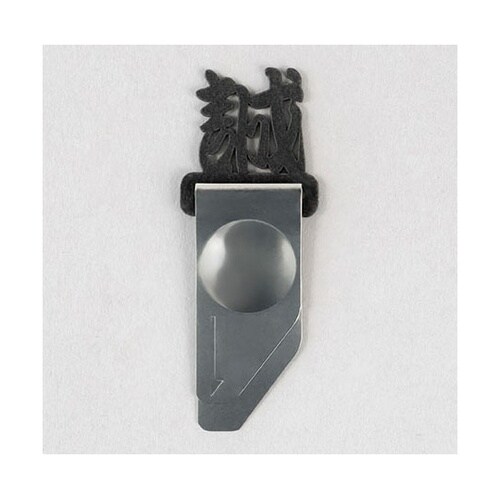 インデックスクリップ 漢字シリーズ ブラ