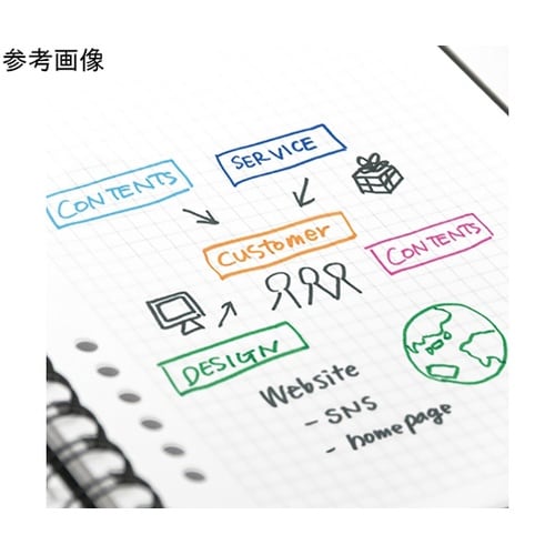 水性ペン ぺんてる サインペン 青 パッ