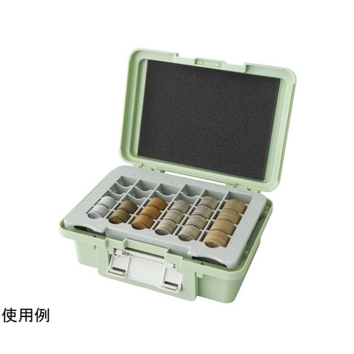 ポータブルキャッシュケース ライトグリー