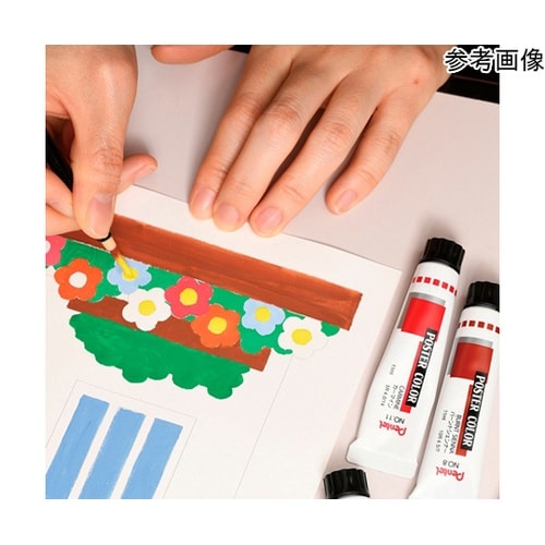 不透明水彩絵の具 ポスターカラー ラミチ