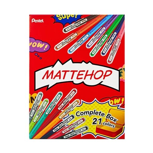 ゲルインキボールペン MATTEHOP