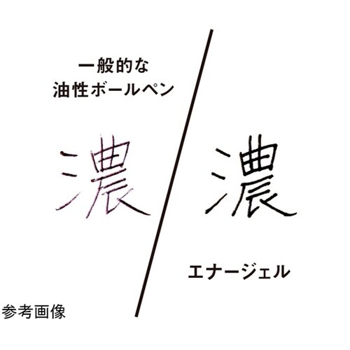 ゲルインキボールペン エナージェル 0.