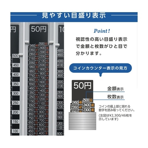 コインカウンター グレー CX−004−