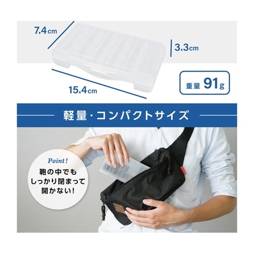 コインケース・スリム クリア CX−00