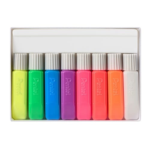 ファブリックファン 布描きえのぐ 蛍光色