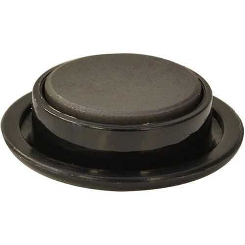 カラーボタン30mm(12個入) 黒 M