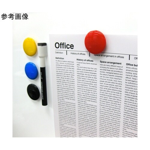 カラーボタン30mm(12個入) 黒 M