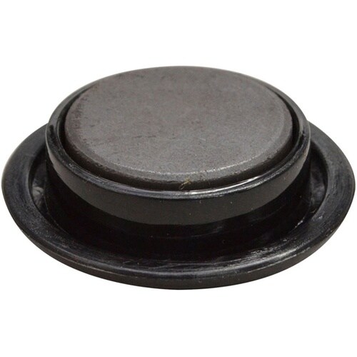 カラーボタン40mm(12個入) 黒 M