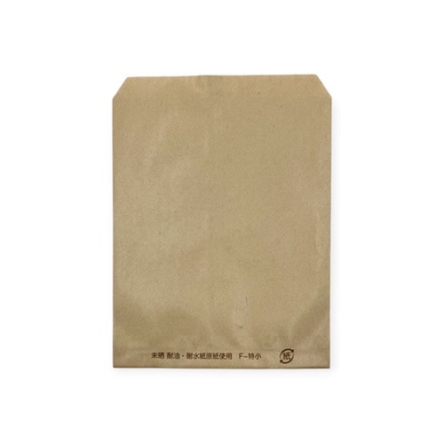 耐油平袋 ニュー耐油耐水紙袋 平袋 未晒