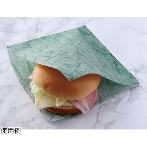 麦包ラミバーガー袋(グリーン)1ケース(