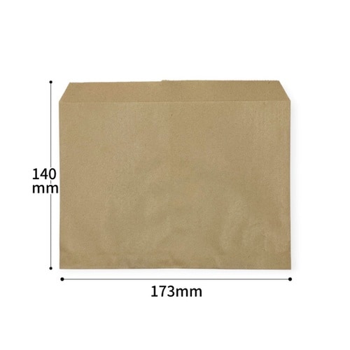 耐油平袋 ニュー耐油耐水紙袋 平袋 未晒