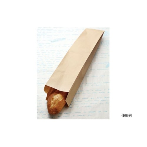 バケット袋 フランスパン紙袋 無地(茶)