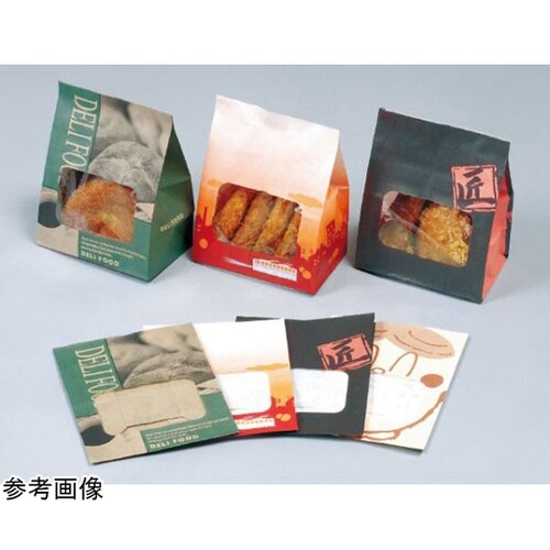 窓付惣菜袋 ルックバッグ No.4S ノ