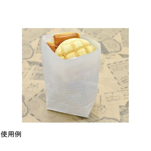 パン袋 No.416 亀甲袋レシピ柄L