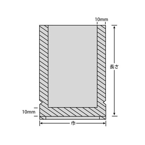 真空袋 ナイロンポリ 新Lタイプ No.